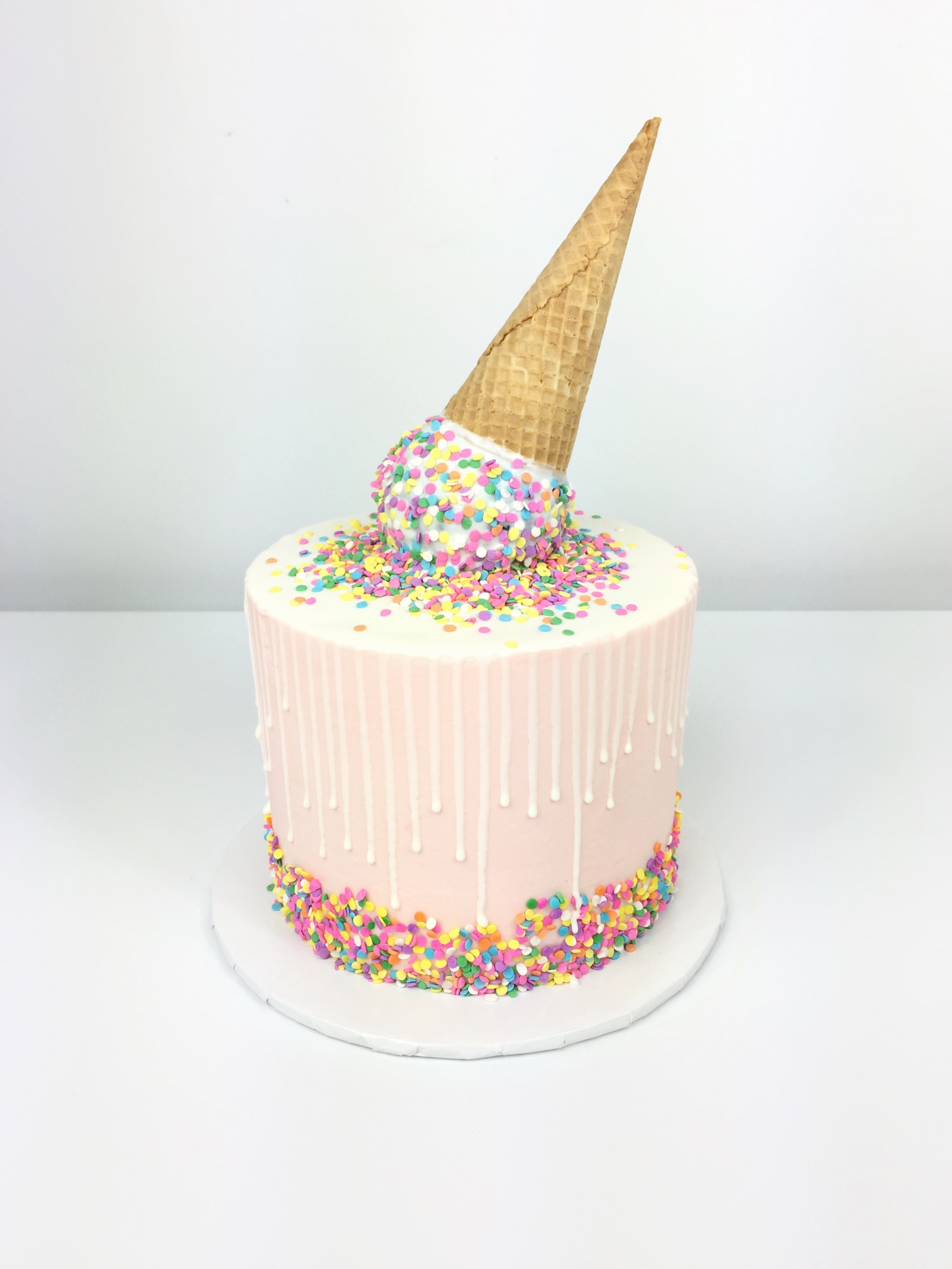 Dripping Ice Cream Cone Cakes — Rach Makes Cakes Dripping Ice Cream Cone Cakes — Rach Makes Cakes - 2377 x 3169 jpeg 1072kB